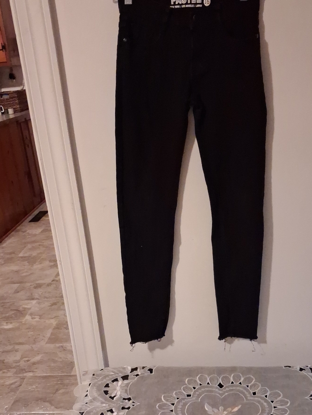 Pastels Black Slim Jeans for Kids